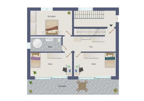 Maisonettewohnung | Grundriss - 1.OG