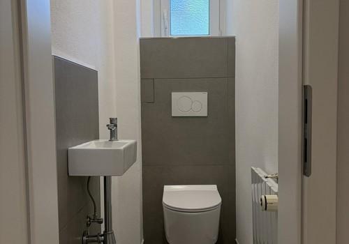 WC mit Tageslichtfenster