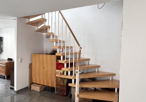 Treppe zum DG