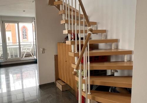 Treppe zum DG