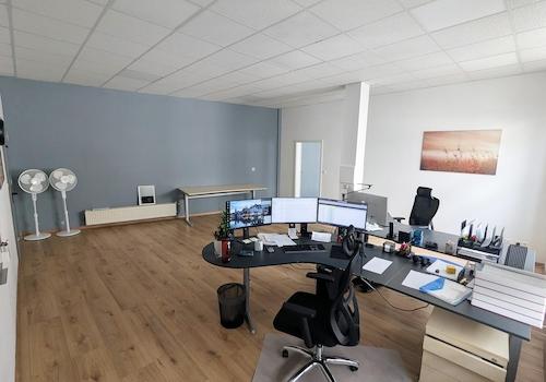 Büro hinten