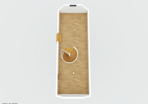 Grundriss Wohnung 6 - Muster