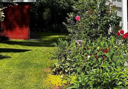 Außenzugang zum Garten