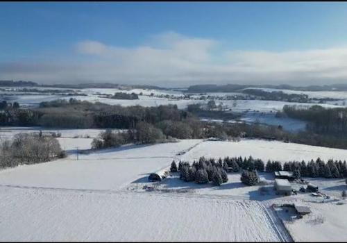 Anlage im Schnee