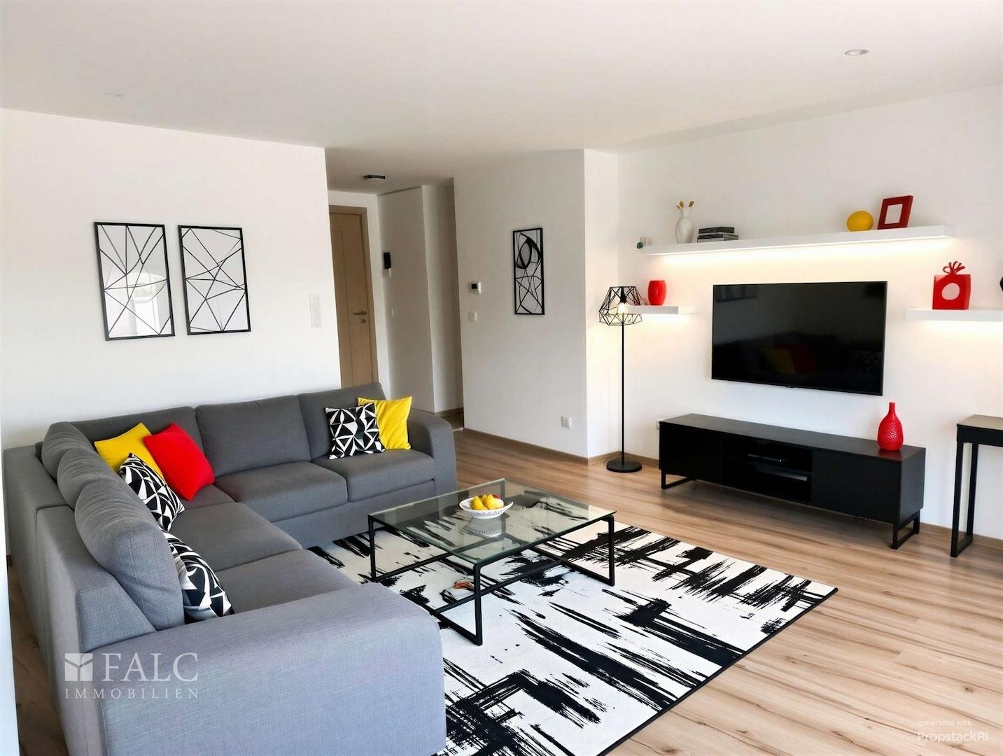ELW: Wohnzimmer, KI bearbeitet