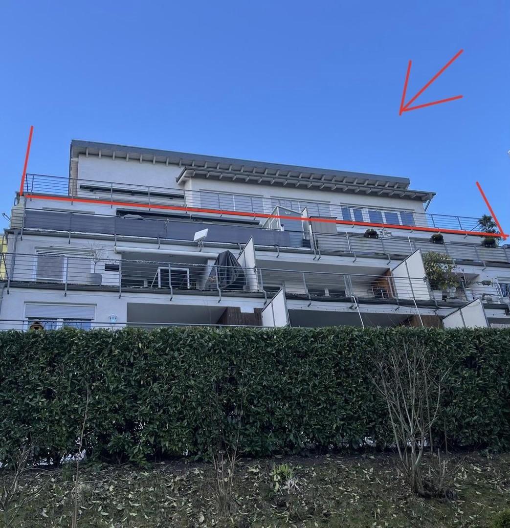 Wohnung von unten aussen