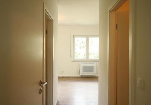 Blick Schlafzimmer, Ankleide