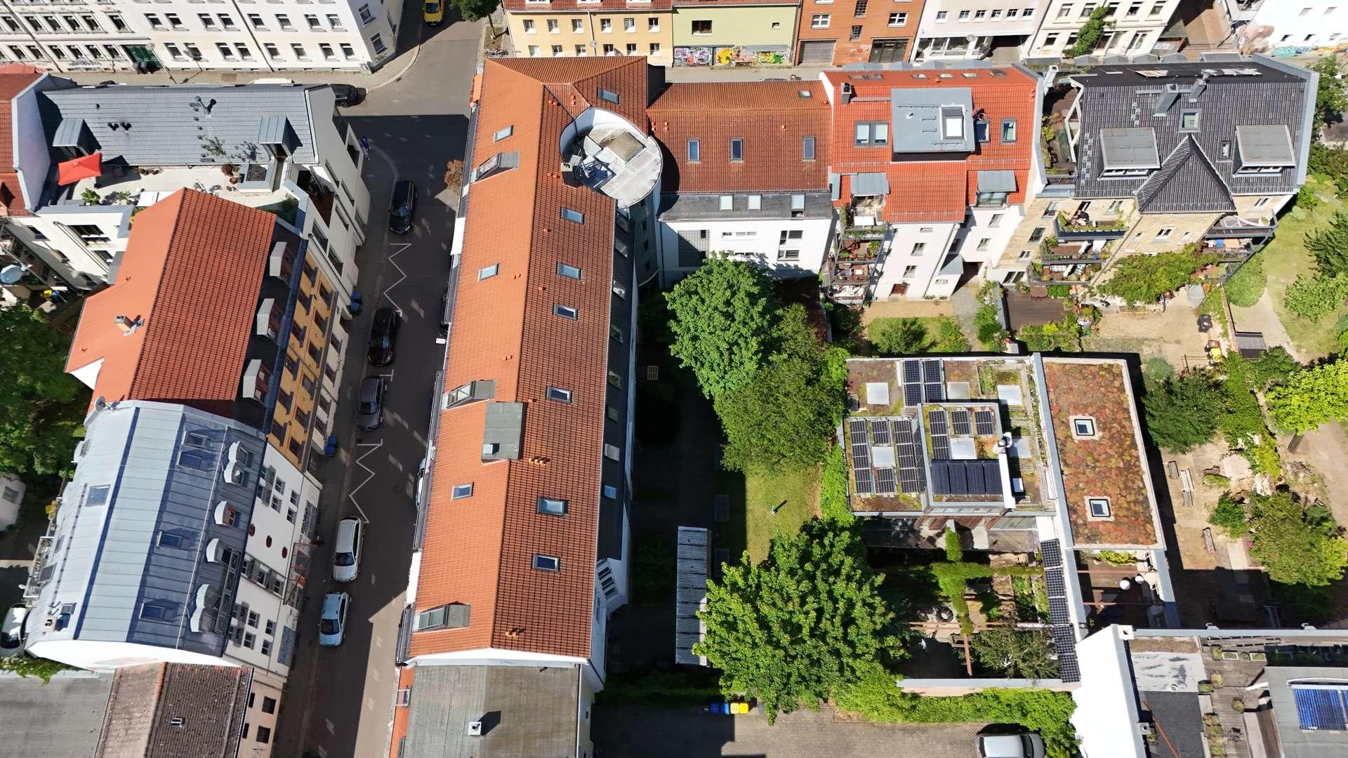 Vogelperspektive Hofansicht