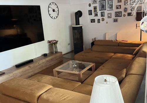 Wonzimmer mit Kaminofen