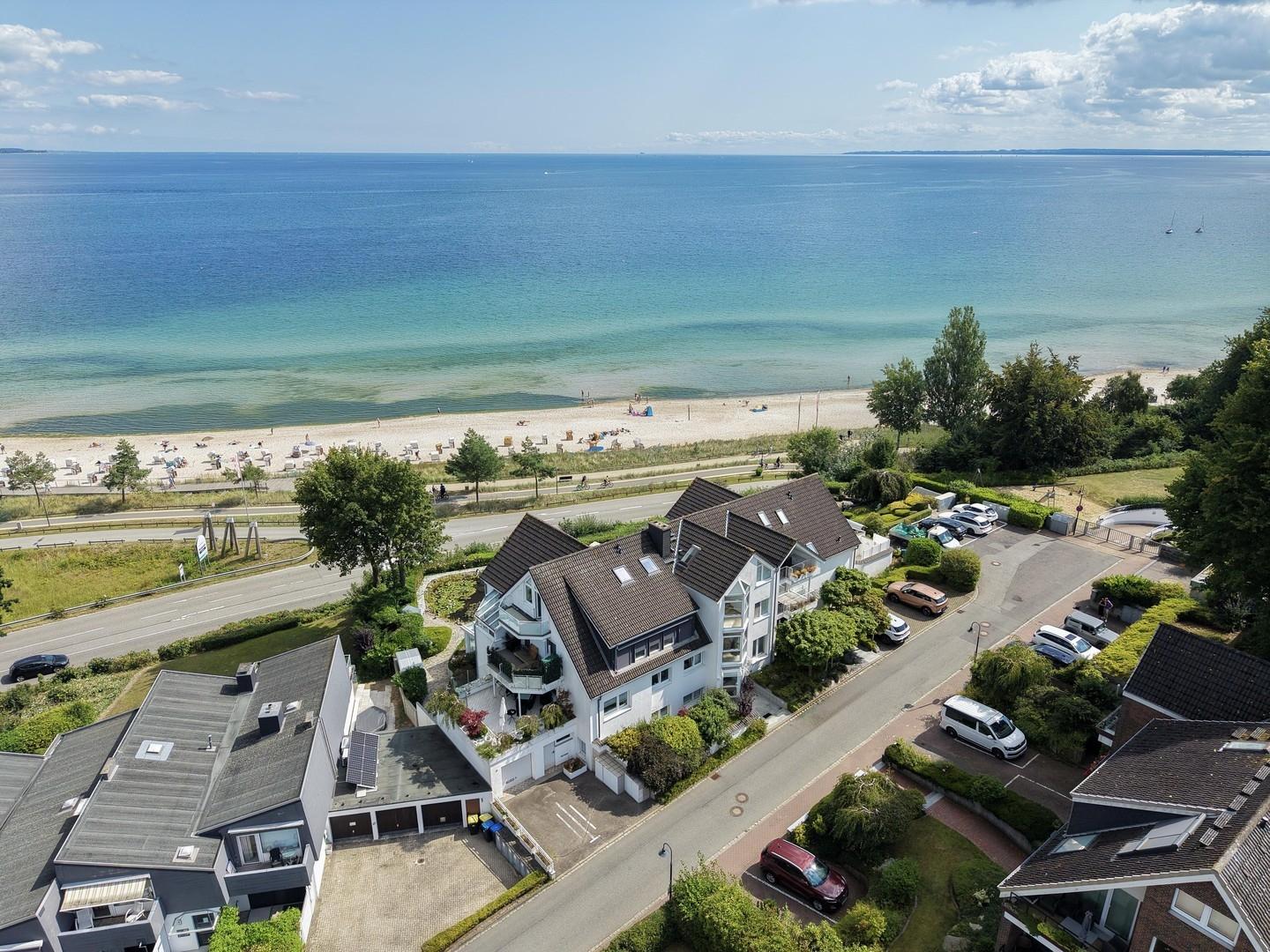 Strand in direkter Nähe 