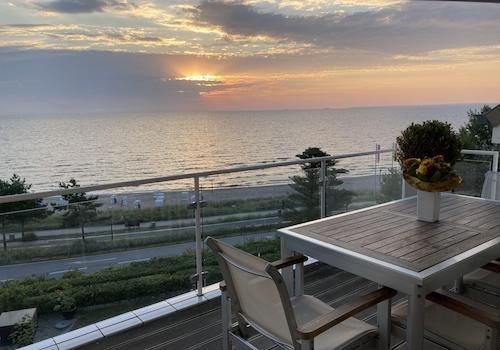 Ausblick mit Meerblick 