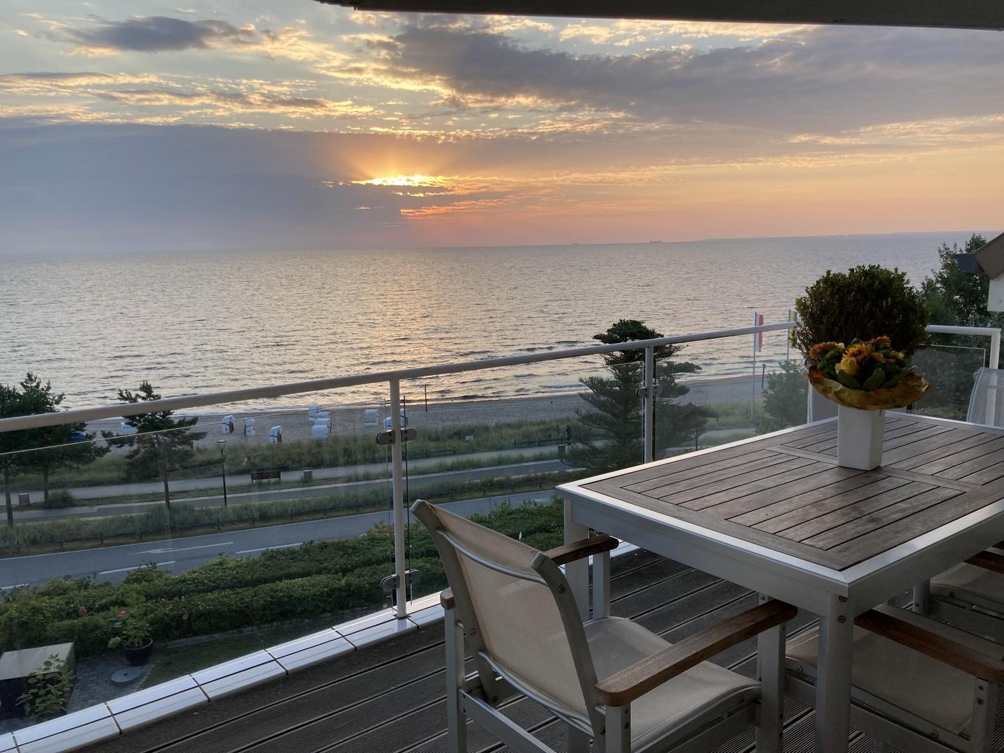 Ausblick mit Meerblick 