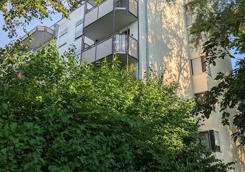 Außenansicht Südbalkon