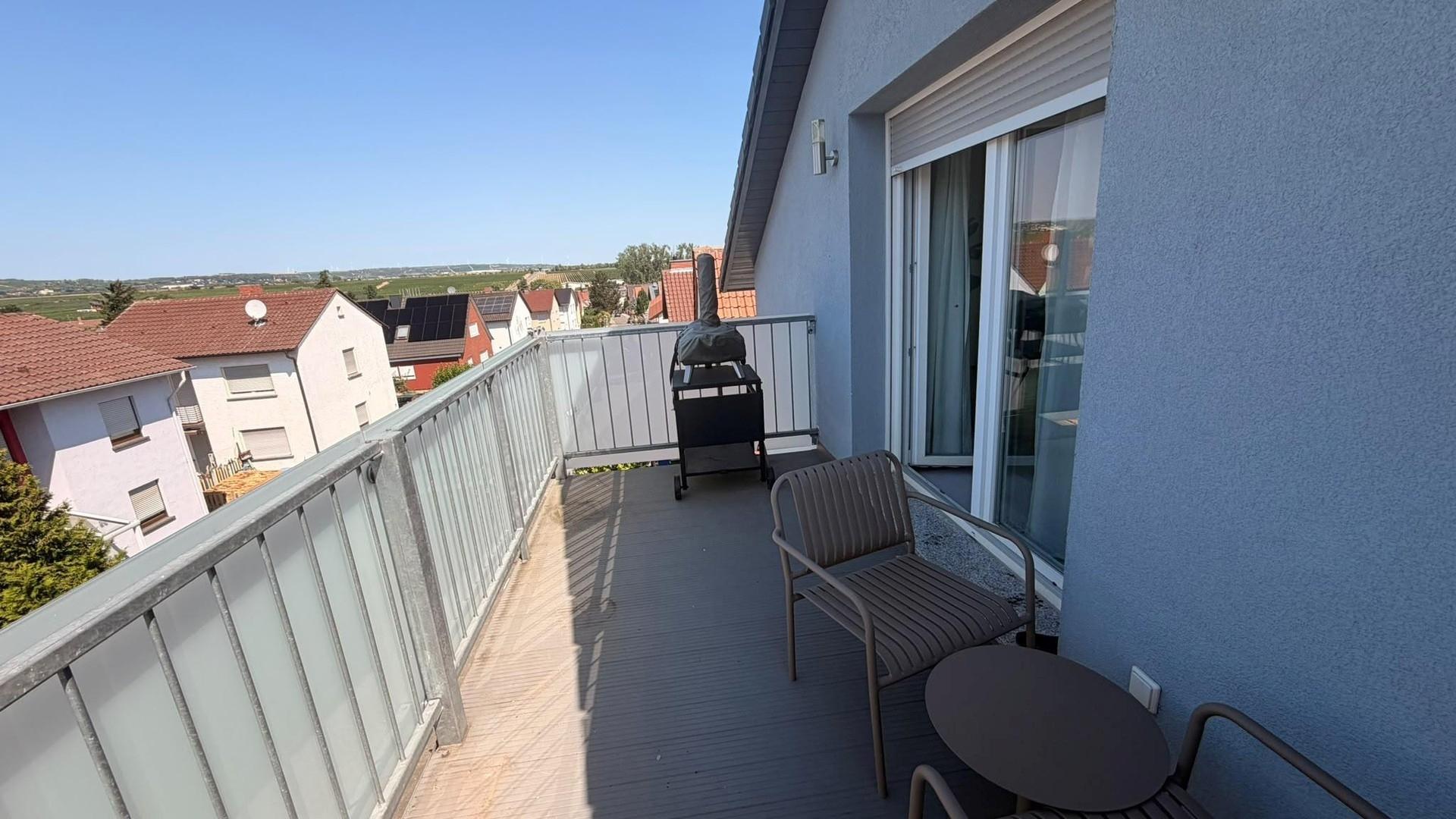 Balkon Süd-Westseite