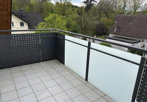 West-Balkon Wohnzimmer