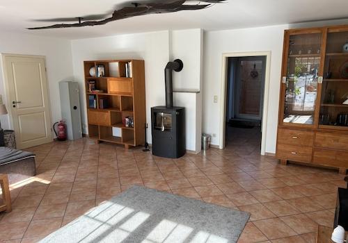 Wohnzimmer EG mit Kamin