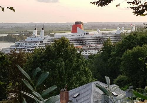 Blick auf die Elbe