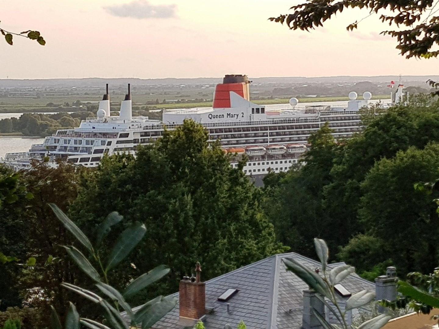 Blick auf die Elbe