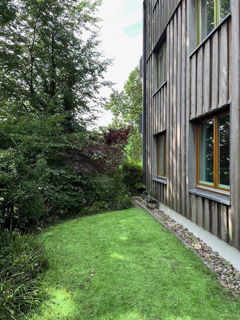 Garten Seitenweg