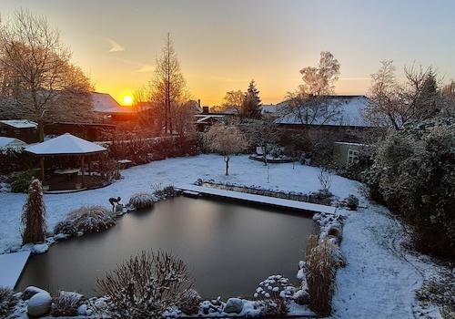 Sonnenaufgang im Winter