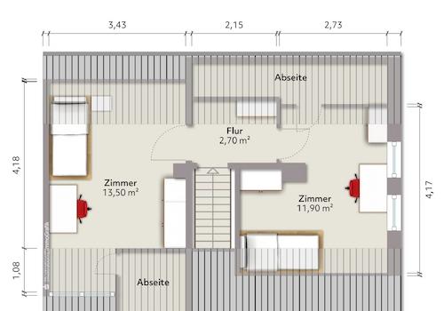 Grundriss Dachgeschoss