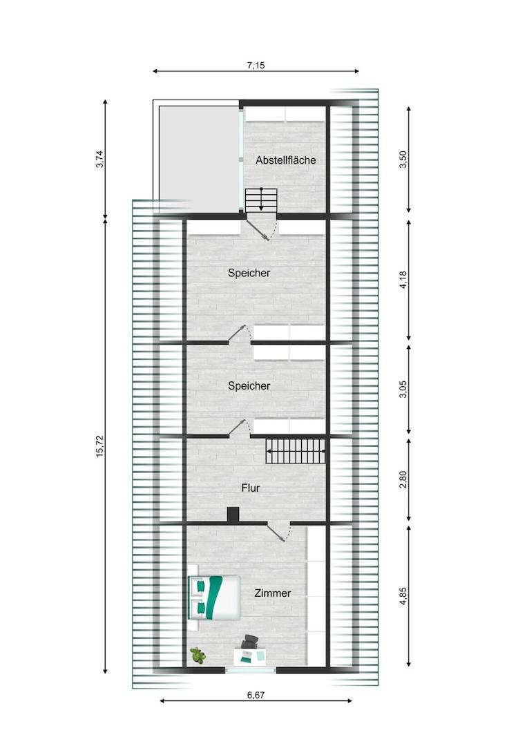 GrundrissDachgeschoss