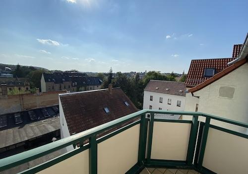 Balkon- Blick über Altenburg