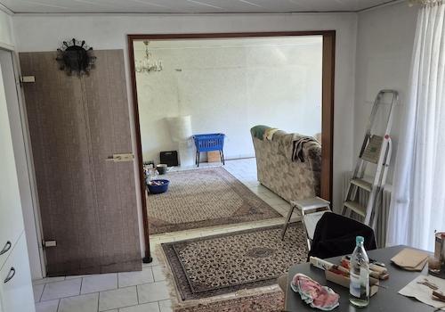 Wohnzimmer EG, Blick aus Küche