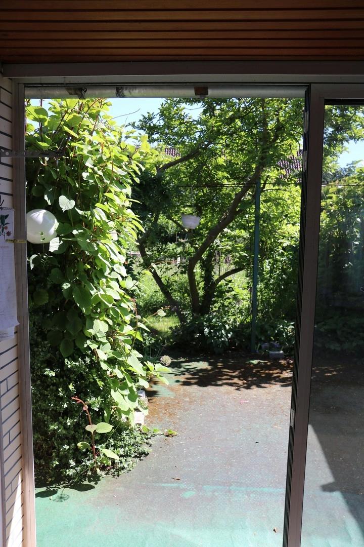 Terrasse aus Wintergarten