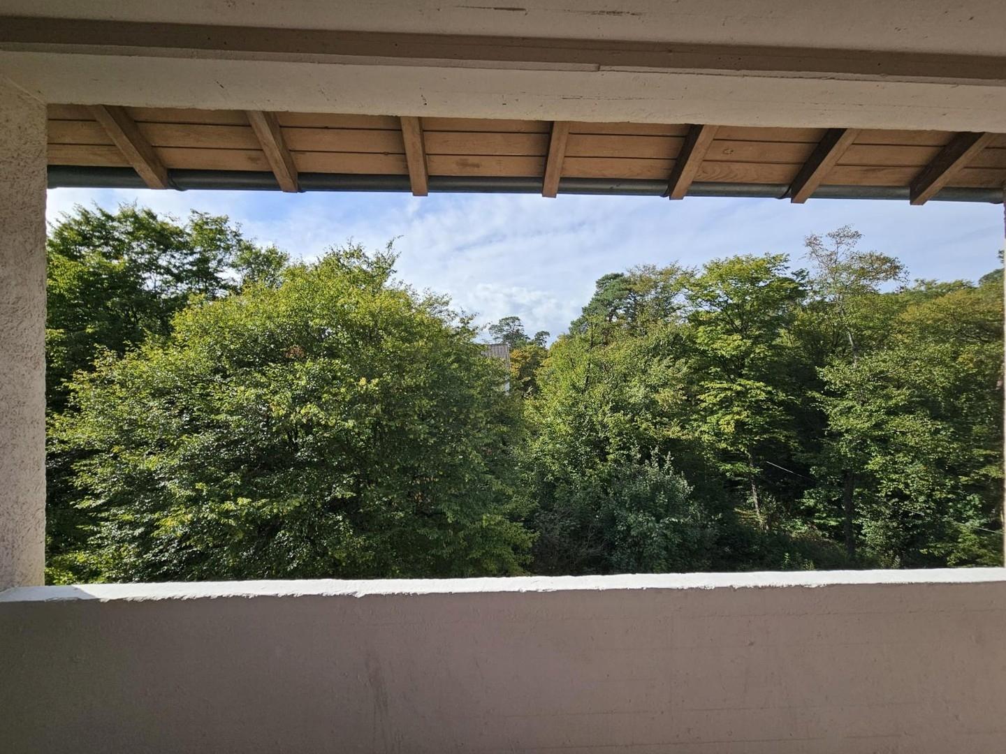 Balkon Aussicht