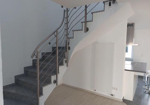 Treppe zum DG