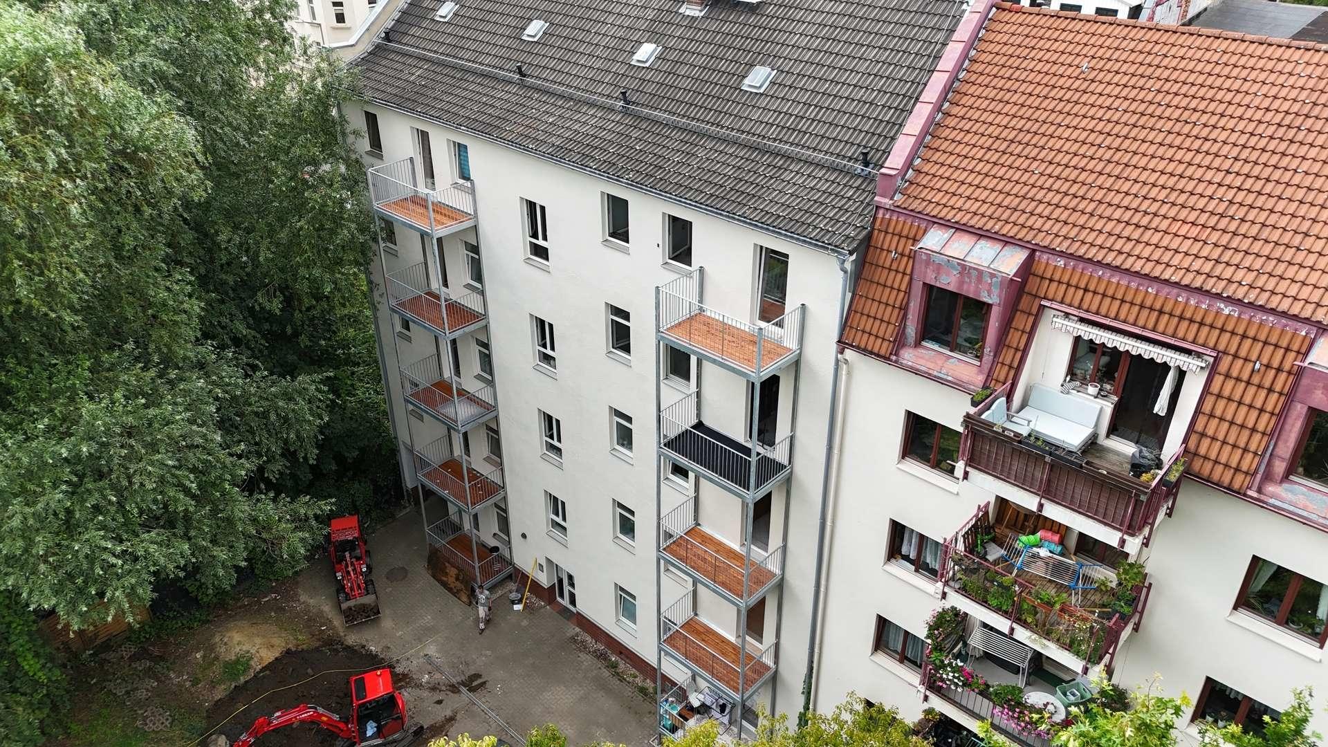 Hinteransicht Haus 