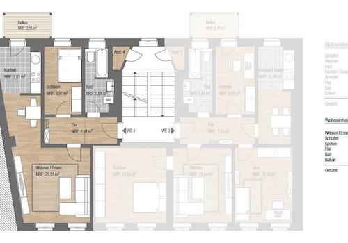 Grundriss WE 4