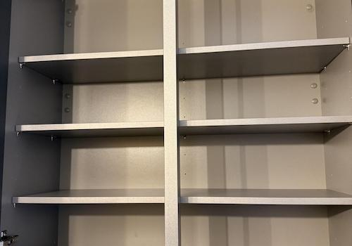 Sehr viel Stauraum in Küche 