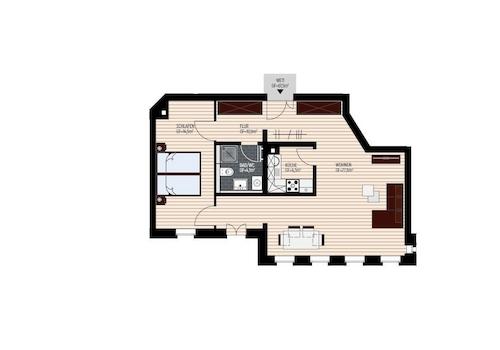 Grundriss WE11