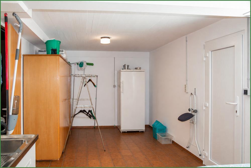 Waschraum im Keller