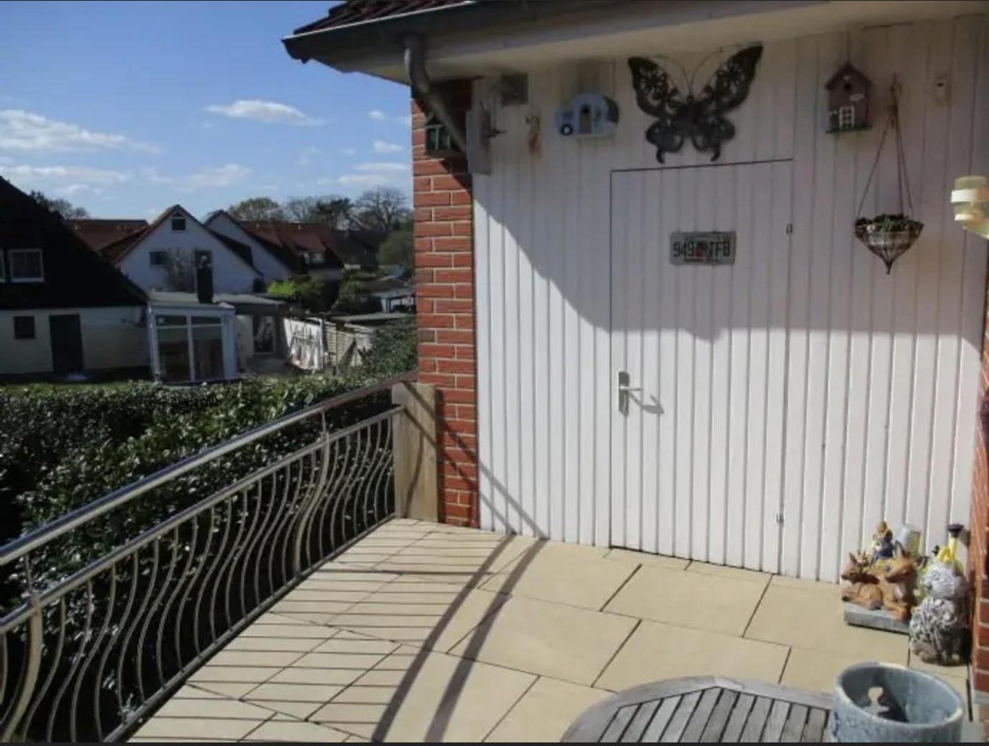 12qm Balkon in SW-Lage