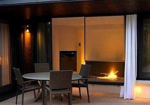 offener Kamin Terrasse 
