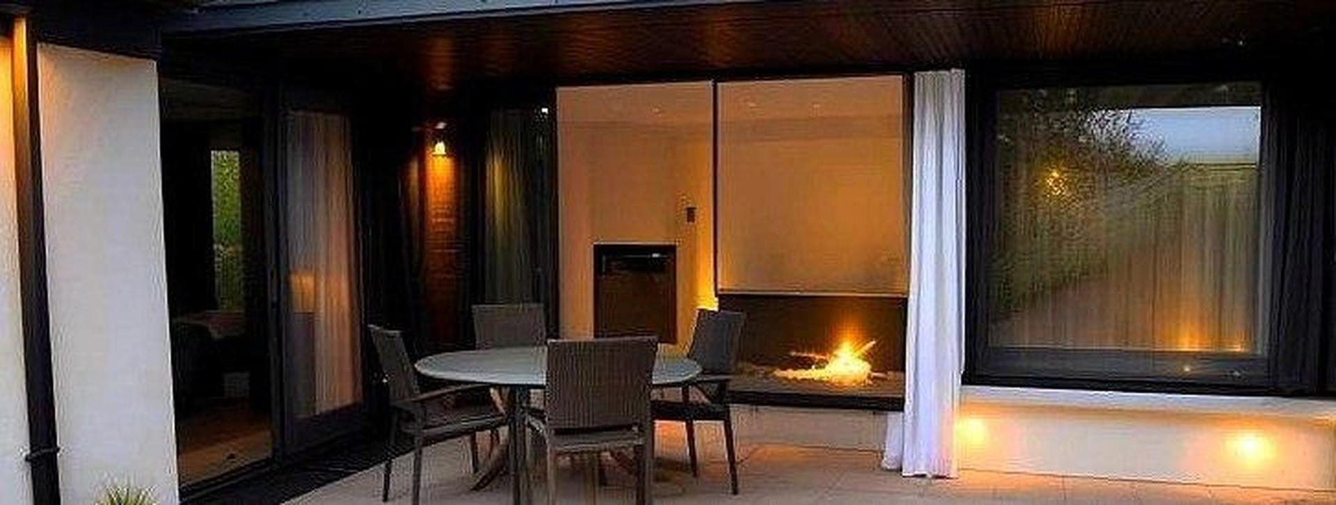 offener Kamin Terrasse 