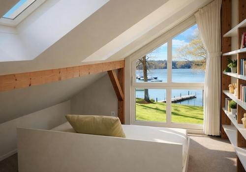 Dachzimmer mit Aussicht