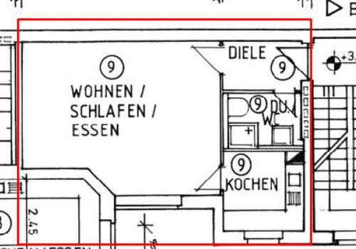 Grundriss Wohnung