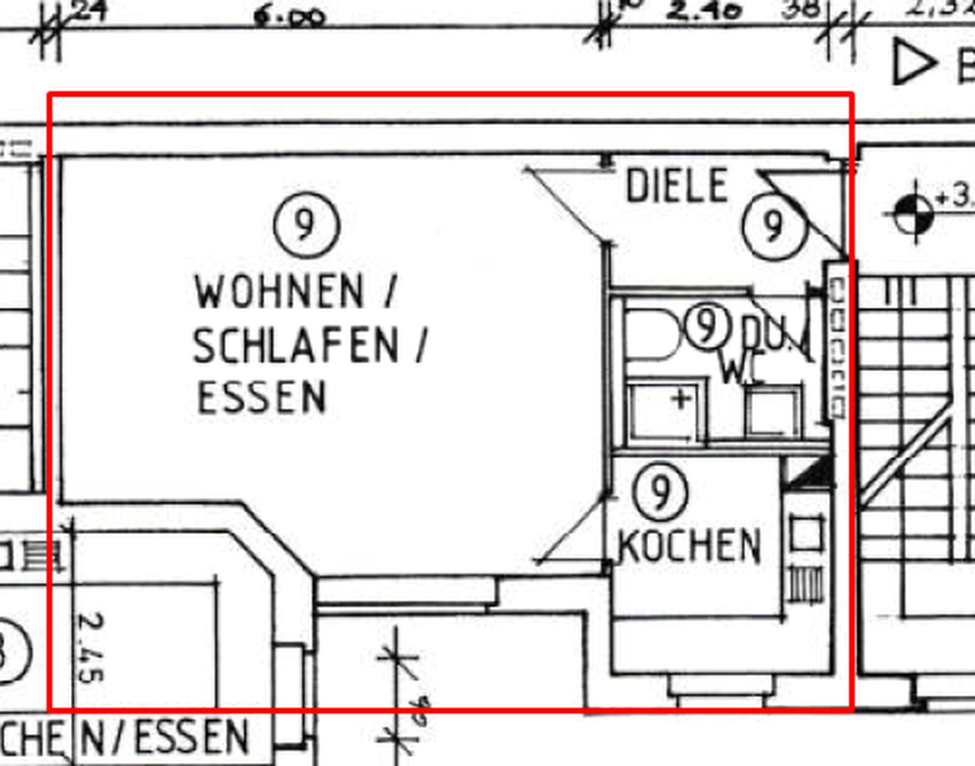 Grundriss Wohnung
