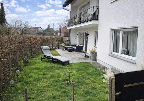 Terrasse und Garten EG