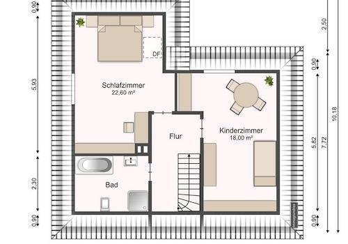 Grundriss DG