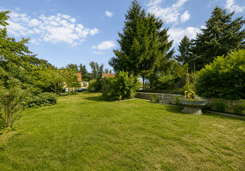 Weitläufiger Garten