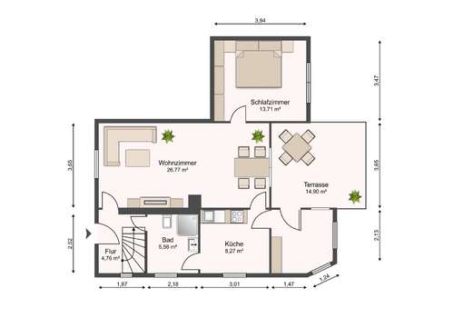 Grundriss EG