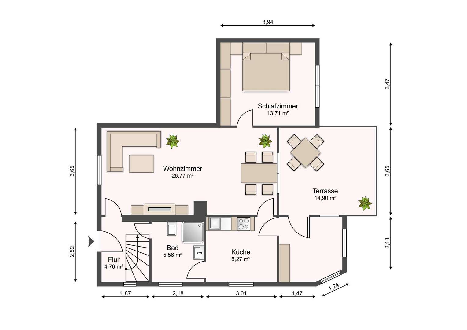 Grundriss EG