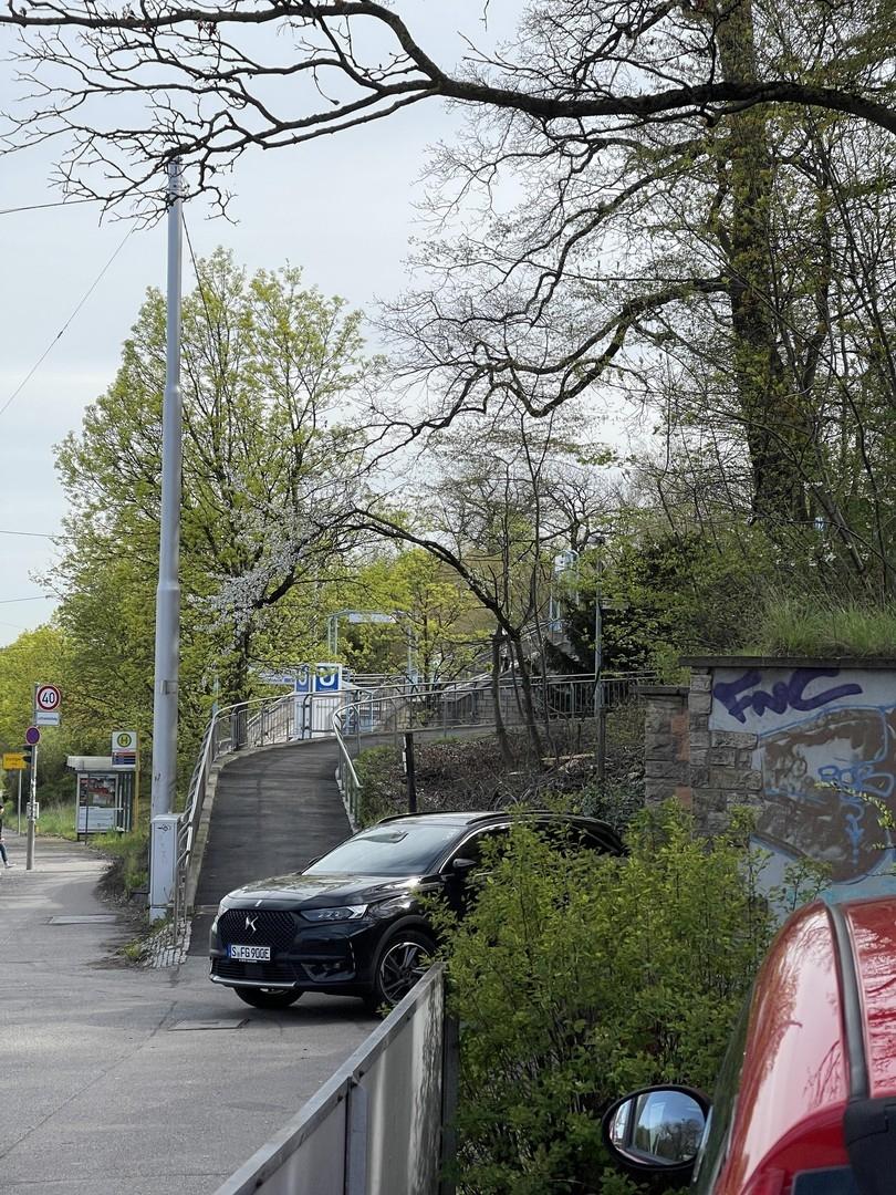 U-Bahn Haltestelle Weinsteige