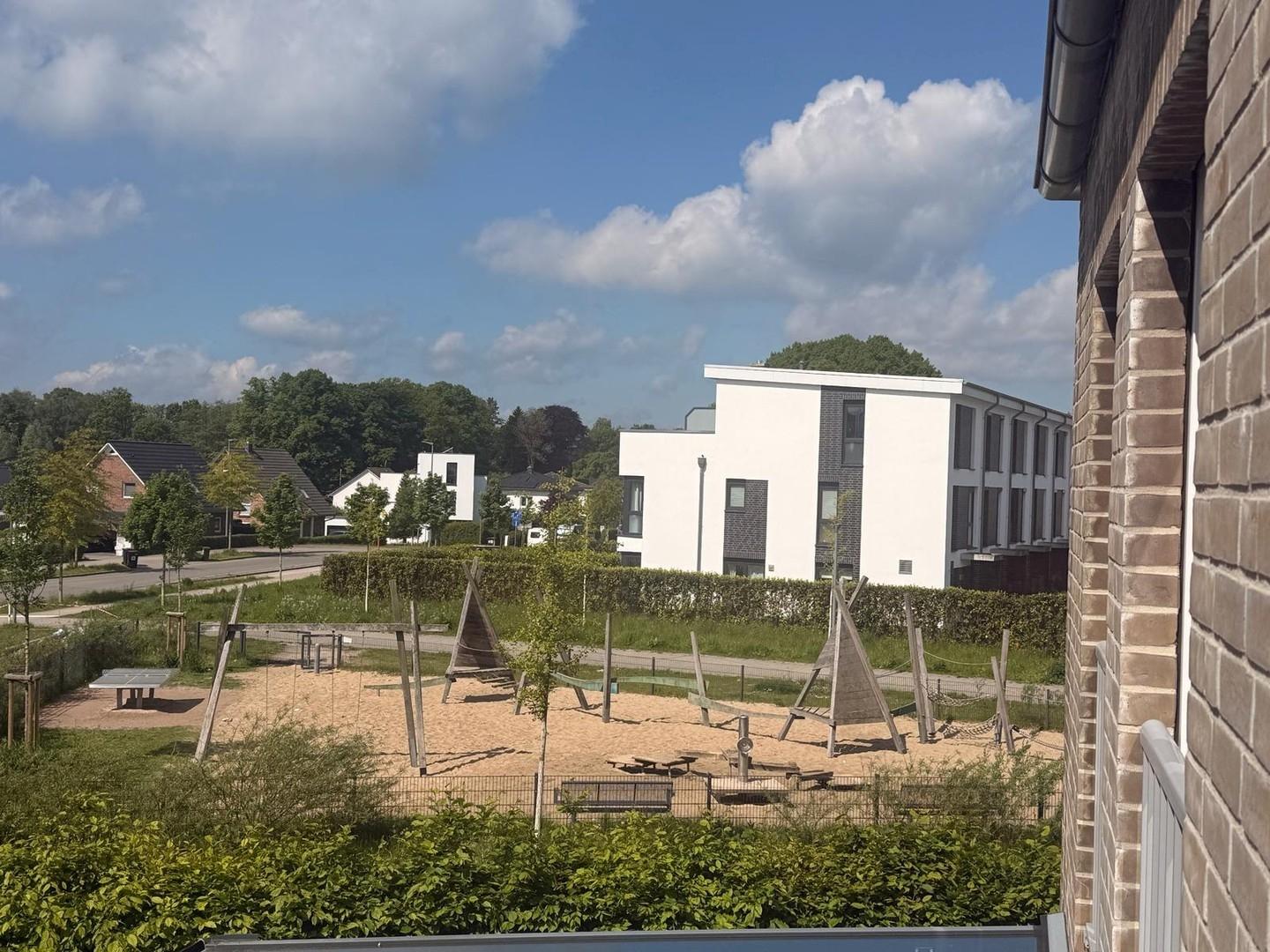 Spielplatz vor der Tür