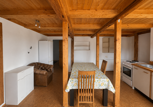 Essbereich mit offener Küche WE2
